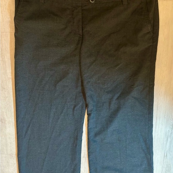 H&M Women’s Gray Work Slacks - Size 12, Stylish Office Dress Pants w/ Pockets - Picture 5 of 16